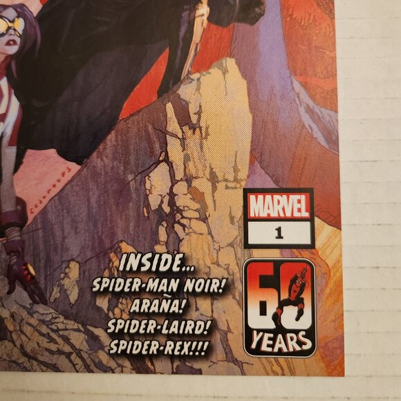 Edge of Spider-Verse #1A (2022) Marvel Comics, 1st Spider-Rex, Spider-Laird, NM - Picture 5 of 14